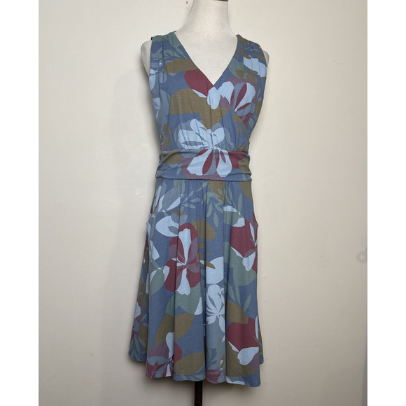 Fresh Produce Lily Tank Dress Size M Stretch Sleeveless Coastal Casual Active - Picture 1 of 7